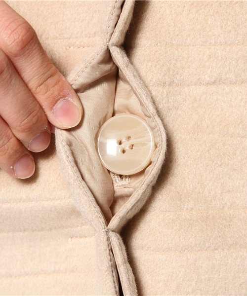 SENSE OF PLACE by URBAN RESEARCH（センスオブプレイスバイアーバンリサーチ）の「TRボーダーコート（その他アウター・レディース・ベージュ/カーキ・36/38）」の10枚目の写真