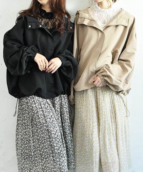 PairPair(ペアペア)の「フリルネックレース切り替えリブタンク(タンクトップ・レディース・ブラック/オフホワイト・FREE)」の14枚目の写真