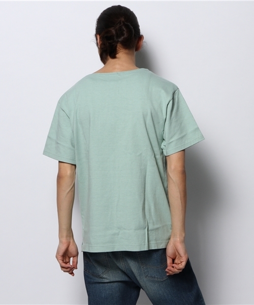 BEAMS T（ビームスティー）の「C.E / BIG HEAVY  TEE（Tシャツ/カットソー・メンズ・オレンジ/ミント・LARGE/MEDIUM/SMALL）」の9枚目の写真