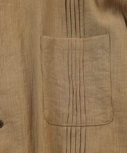 TODAYFUL（トゥデイフル）の「クレープシャツ（シャツ/ブラウス・レディース・ベージュ/ミント・FREE）」の13枚目の写真