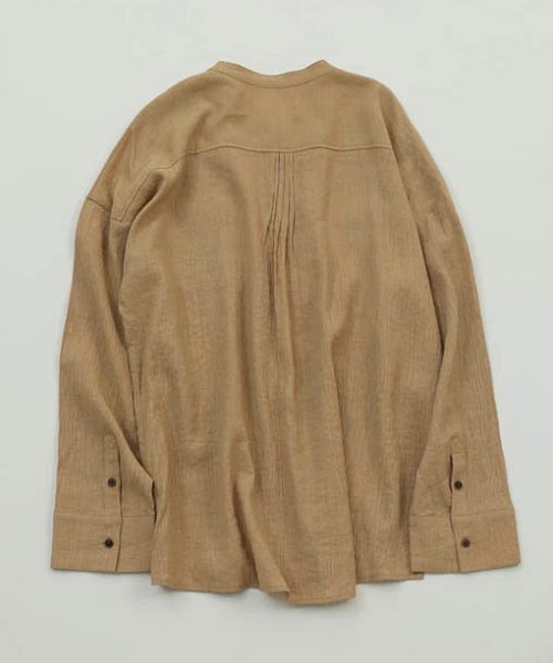 TODAYFUL（トゥデイフル）の「クレープシャツ（シャツ/ブラウス・レディース・ベージュ/ミント・FREE）」の15枚目の写真