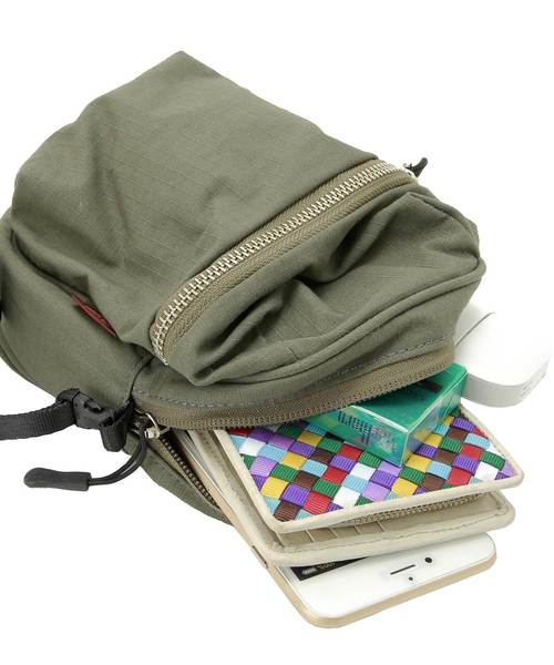 Otias(オティアス)の「オティアス Otias/CORDURA FABRIC ナイロン ショルダーバッグ(ショルダーバッグ・メンズ・ブラック/ネイビー/オリーブ/ブラウン・FREE)」の17枚目の写真