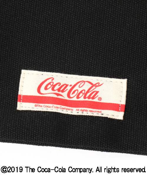 GLOBAL WORK（グローバルワーク）の「「コカ・コーラ」キンチャク/833325（ハンドバッグ・レディース・オフホワイト/ブラック/その他1/イエロー・FREE）」の5枚目の写真