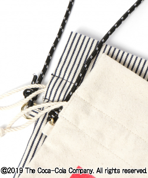 GLOBAL WORK（グローバルワーク）の「「コカ・コーラ」キンチャク/833325（ハンドバッグ・レディース・オフホワイト/ブラック/その他1/イエロー・FREE）」の7枚目の写真