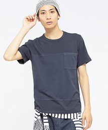 BEAMS LIGHTS Men's | BEAMS LIGHTS / パネルポケットTシャツ(Tシャツ/カットソー)