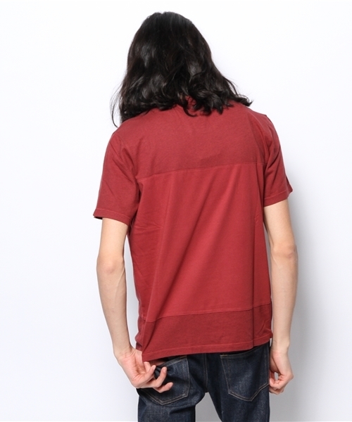 BEAMS LIGHTS Men's（ビームスライツ メンズ）の「○BEAMS LIGHTS / パネルポケットTシャツ（Tシャツ/カットソー・メンズ・レッド/ネイビー/グレー・MEDIUM/SMALL/X-LARGE/LARGE）」の9枚目の写真