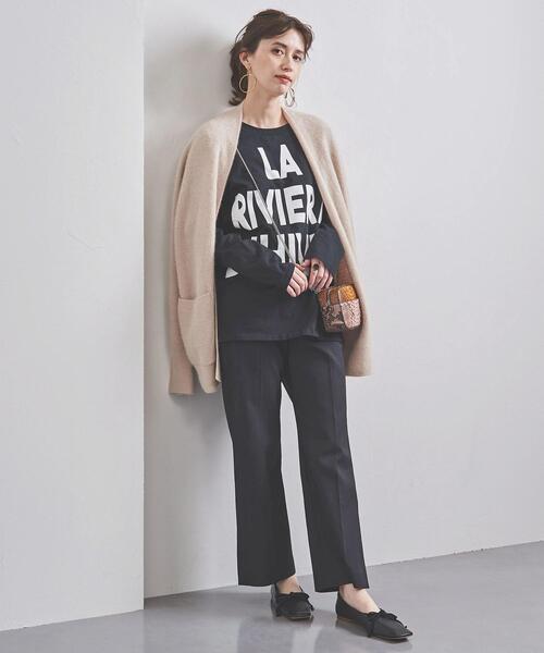 UNITED ARROWS(ユナイテッドアローズ)の「UWSC ファー アゼ カーディガン†(カーディガン/ボレロ・レディース・ナチュラル/ターコイズブルー/ダークグレー・フリー)」の3枚目の写真