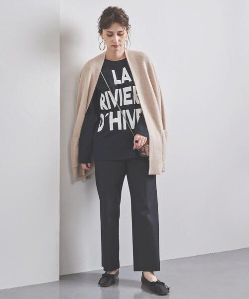 UNITED ARROWS(ユナイテッドアローズ)の「UWSC ファー アゼ カーディガン†(カーディガン/ボレロ・レディース・ナチュラル/ターコイズブルー/ダークグレー・フリー)」の12枚目の写真