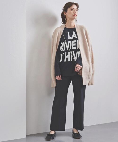UNITED ARROWS(ユナイテッドアローズ)の「UWSC ファー アゼ カーディガン†(カーディガン/ボレロ・レディース・ナチュラル/ターコイズブルー/ダークグレー・フリー)」の11枚目の写真