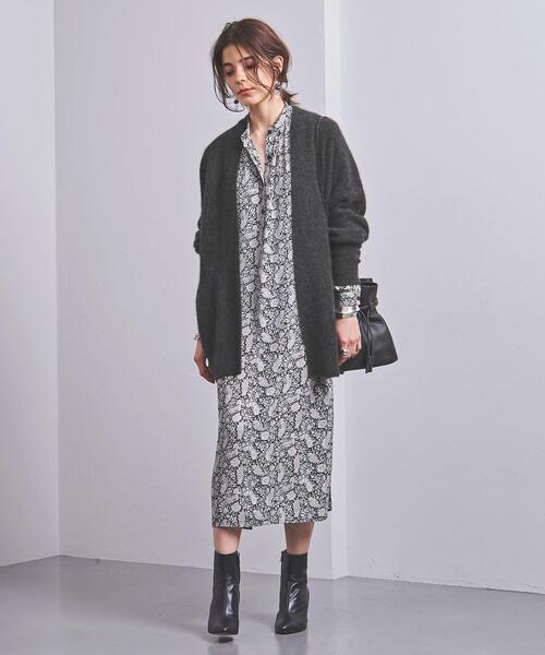 UNITED ARROWS(ユナイテッドアローズ)の「UWSC ファー アゼ カーディガン†(カーディガン/ボレロ・レディース・ナチュラル/ターコイズブルー/ダークグレー・フリー)」の20枚目の写真