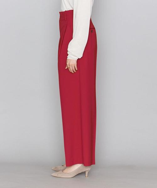 BEAUTY&YOUTH UNITED ARROWS(ビューティーアンドユースユナイテッドアローズ)の「BY トロタックワイドパンツо(その他パンツ・レディース・ブラック/レッド・SMALL/MEDIUM)」の10枚目の写真