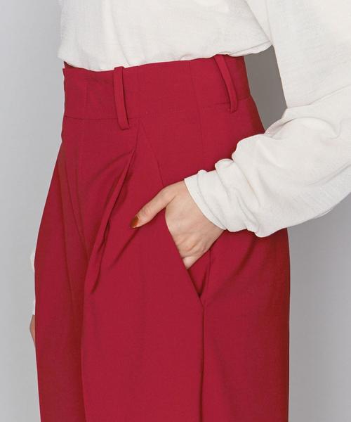 BEAUTY&YOUTH UNITED ARROWS(ビューティーアンドユースユナイテッドアローズ)の「BY トロタックワイドパンツо(その他パンツ・レディース・ブラック/レッド・SMALL/MEDIUM)」の7枚目の写真