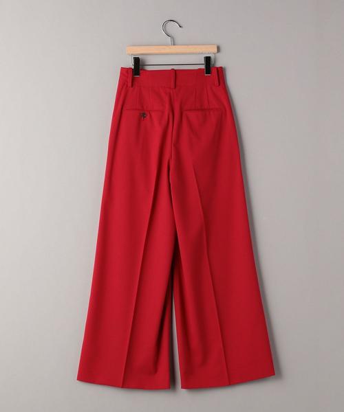 BEAUTY&YOUTH UNITED ARROWS(ビューティーアンドユースユナイテッドアローズ)の「BY トロタックワイドパンツо(その他パンツ・レディース・ブラック/レッド・SMALL/MEDIUM)」の12枚目の写真