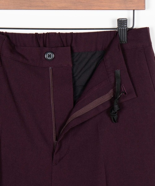 WEGO（ウィゴー）の「WEGO/起毛TRセンタープレススラックス（スラックス・メンズ・ブラック/ワイン・SMALL/LARGE/MEDIUM）」の14枚目の写真