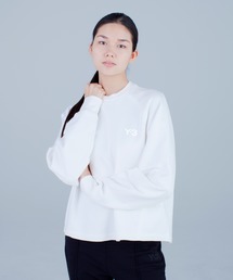 Y-3 WOMEN�i���C�X���[�E�B�����j�́uW CLASSIC LOGO CREW SWEATSHIRT�i���̑��g�b�v�X�j�v