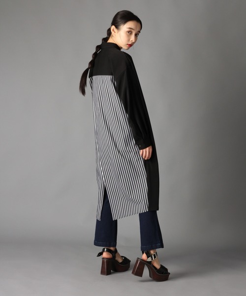 ワンピースバックキリカエシャツワンピース Hare シャツワンピース Hare ハレ のファッション