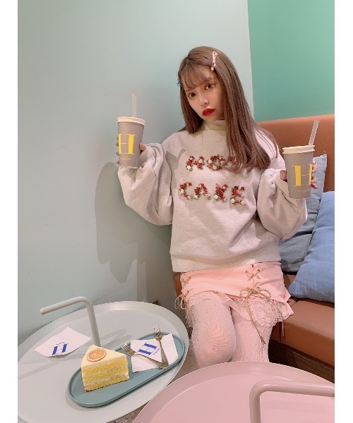 Swankiss（スワンキス）の「PN laceup casual S/K（スカート・レディース・ベージュ/ピンク/ブラック/ブルー・FREE）」の17枚目の写真