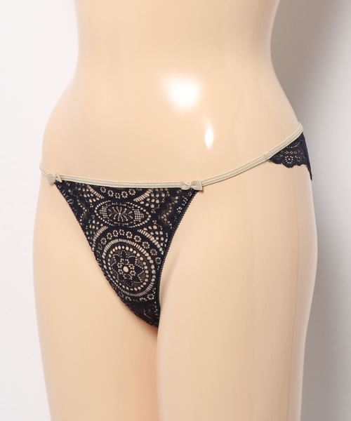 ANNEBRA(アンブラ)の「Rich ブラジリアンショーツ(ショーツ・レディース・ベージュ/ブルー・M/L/XL)」の5枚目の写真