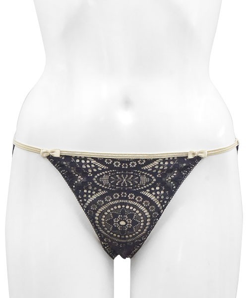 ANNEBRA(アンブラ)の「Rich ブラジリアンショーツ(ショーツ・レディース・ベージュ/ブルー・M/L/XL)」の10枚目の写真