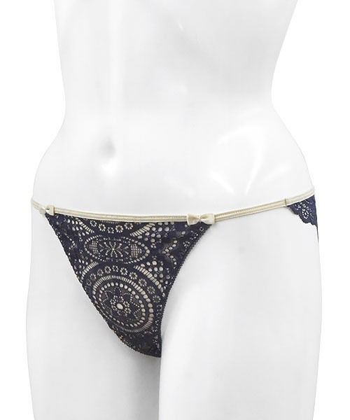 ANNEBRA(アンブラ)の「Rich ブラジリアンショーツ(ショーツ・レディース・ベージュ/ブルー・M/L/XL)」の6枚目の写真