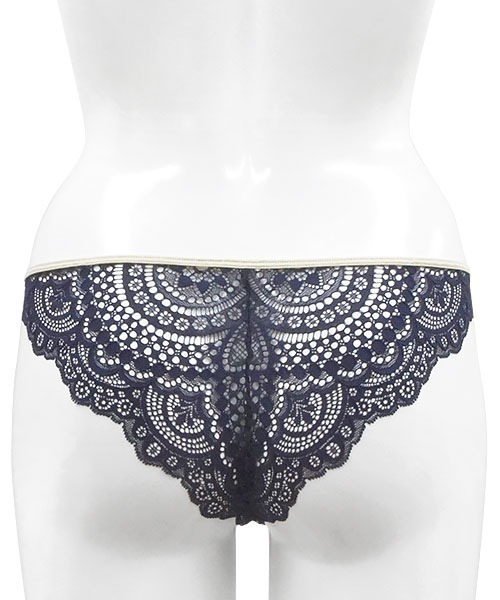 ANNEBRA(アンブラ)の「Rich ブラジリアンショーツ(ショーツ・レディース・ベージュ/ブルー・M/L/XL)」の7枚目の写真
