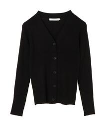 AMERICAN HOLIC | 10col.Vネックリブカーディガン＊(カーディガン/ボレロ)