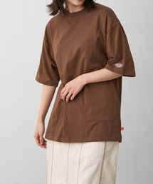 Dickies ディッキーズ 別注 ロゴ刺繍 オーバーサイズ コットン S/S 半袖 ロゴTシャツ