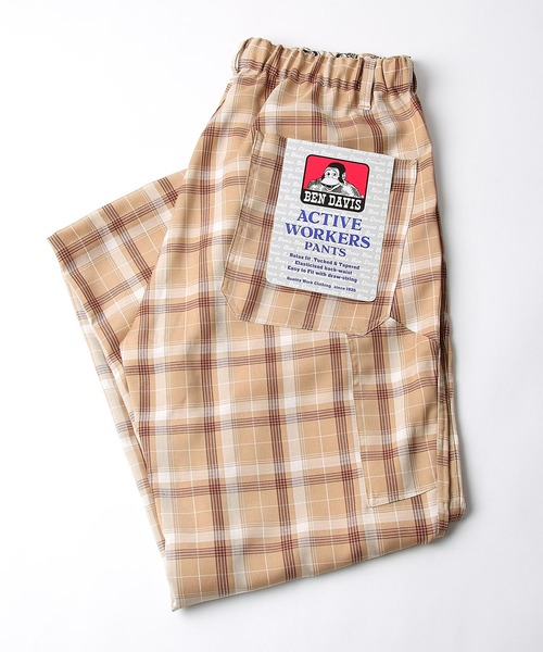 BEN DAVIS(ベンデイビス)の「【別注】【BEN DAVIS】TAPERED EASY CHEF PANTS / イージー シェフパンツ(チノパンツ・メンズ・ブラック/ブラウン/ブラック系/ベージュ系/ブルーグレー/ストライプ/アイボリー/ベージュ/グリーン/ブルー/レッド/ダークグリーン/マスタード・SMALL/MEDIUM/LARGE/X-LARGE)」の16枚目の写真