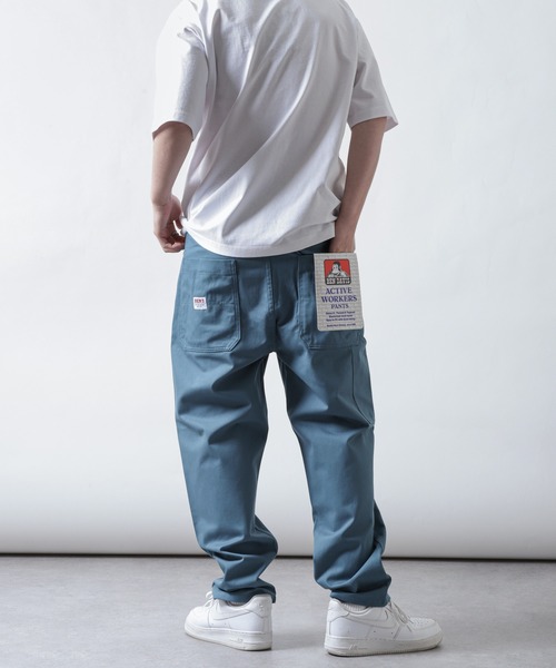 別注】【BEN DAVIS】TAPERED EASY CHEF PANTS / イージー シェフパンツ