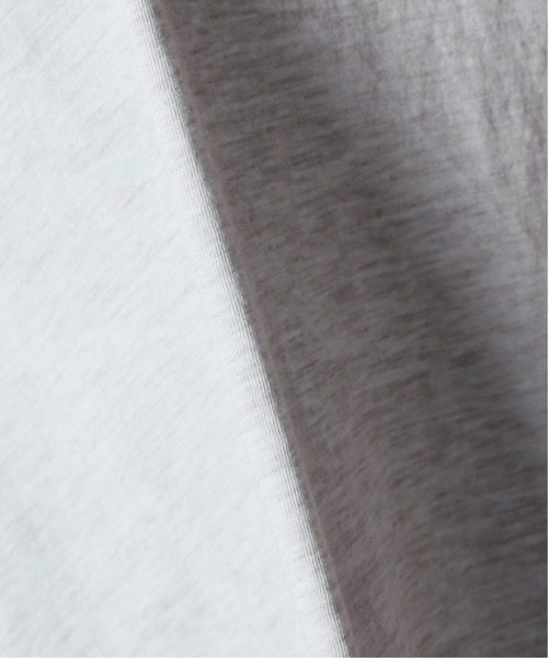 SAVE KHAKI UNITED(セーブカーキユナイテッド)の「SKU S/S OATMEAL HEATHER V-NECK TEE#(Tシャツ/カットソー・メンズ・サックスブルー/モスグリーン/イエロー系その他・SMALL/MEDIUM/X-SMALL/LARGE)」の16枚目の写真