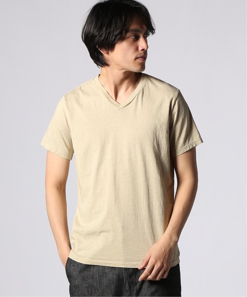 SAVE KHAKI UNITED(セーブカーキユナイテッド)の「SKU S/S OATMEAL HEATHER V-NECK TEE#(Tシャツ/カットソー・メンズ・サックスブルー/モスグリーン/イエロー系その他・SMALL/MEDIUM/X-SMALL/LARGE)」の5枚目の写真
