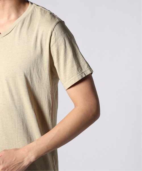 SAVE KHAKI UNITED(セーブカーキユナイテッド)の「SKU S/S OATMEAL HEATHER V-NECK TEE#(Tシャツ/カットソー・メンズ・サックスブルー/モスグリーン/イエロー系その他・SMALL/MEDIUM/X-SMALL/LARGE)」の12枚目の写真