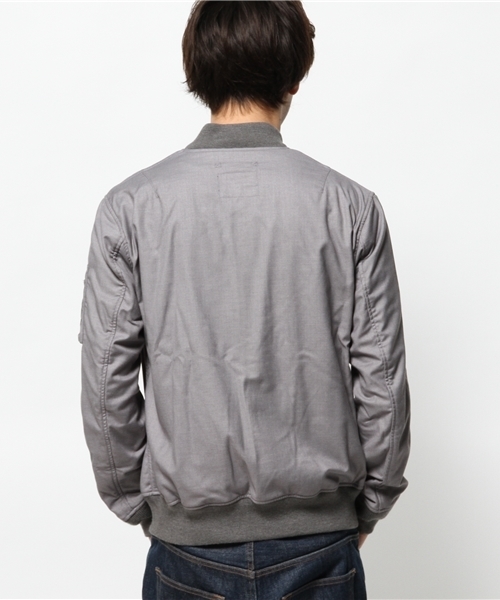 MONKEY TIME（モンキータイム）の「MT TR ギャバー カット L-2/ブルゾン ◆（ブルゾン・メンズ・グレー・LARGE/X-LARGE/MEDIUM/SMALL）」の6枚目の写真