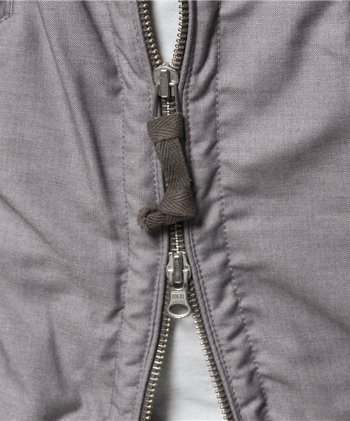 MONKEY TIME（モンキータイム）の「MT TR ギャバー カット L-2/ブルゾン ◆（ブルゾン・メンズ・グレー・LARGE/X-LARGE/MEDIUM/SMALL）」の11枚目の写真