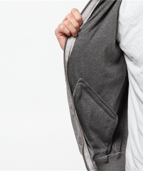 MONKEY TIME（モンキータイム）の「MT TR ギャバー カット L-2/ブルゾン ◆（ブルゾン・メンズ・グレー・LARGE/X-LARGE/MEDIUM/SMALL）」の13枚目の写真