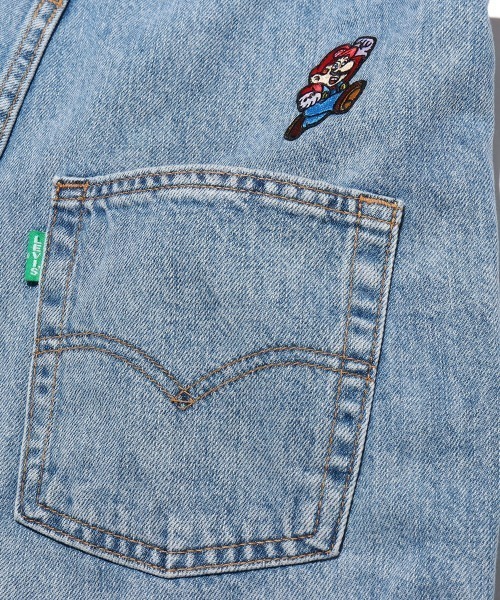 Levi's × SUPER MARIO リーバイス オーバーオール Levi's リーバイス X SUPER MARIO(スーパーマリオ) コラボ