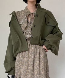 MERONGSHOP ショートミリタリージャケット