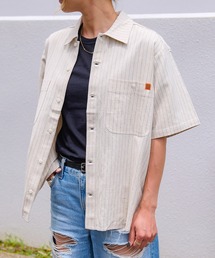 UNIVERSAL OVERALL オープンカラーシャツ (ユニバーサルオーバーオール )(2colors)(シャツ)