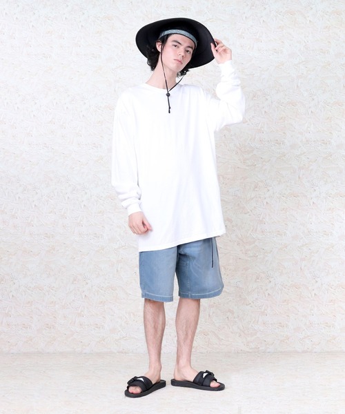 comfort colors（コンフォートカラーズ）の「【 COMFORT COLORS / コンフォート カラーズ 】 6.1オンス ロングスリーブ 長袖 Tシャツ　6014（Tシャツ/カットソー・メンズ・ブルー/ライトグリーン/オレンジ/ブラック/ホワイト/マスタード/パープル/カーキ/グリーン・S/XL/M/L）」の11枚目の写真