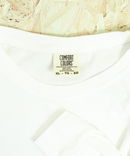comfort colors（コンフォートカラーズ）の「【 COMFORT COLORS / コンフォート カラーズ 】 6.1オンス ロングスリーブ 長袖 Tシャツ　6014（Tシャツ/カットソー・メンズ・ブルー/ライトグリーン/オレンジ/ブラック/ホワイト/マスタード/パープル/カーキ/グリーン・S/XL/M/L）」の13枚目の写真