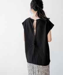 LOWRYS FARM | バックレースアップＳＳ　886983(Tシャツ/カットソー)