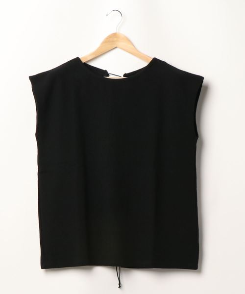 LOWRYS FARM(ローリーズファーム)の「バックレースアップSS 886983(Tシャツ/カットソー・レディース・ブラック/オフホワイト/イエロー・FREE)」の12枚目の写真