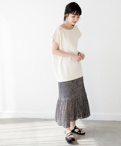 LOWRYS FARM(ローリーズファーム)の「バックレースアップSS 886983(Tシャツ/カットソー・レディース・ブラック/オフホワイト/イエロー・FREE)」の22枚目の写真