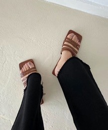 chuclla | 【chuclla】Border strap sandal sb-6 chs65(サンダル)