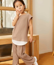 ＆yam | リブチュニック(Tシャツ/カットソー)