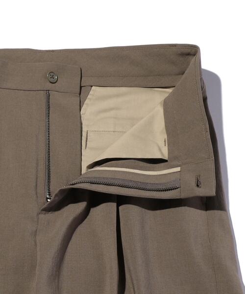 MONKEY TIME（モンキータイム）の「＜monkey time＞ PE TRO WIDE 1P PANTS/ワイドパンツ（スラックス・メンズ・ダークグリーン/ブラウン/ブラック・LARGE/SMALL/MEDIUM）」の12枚目の写真