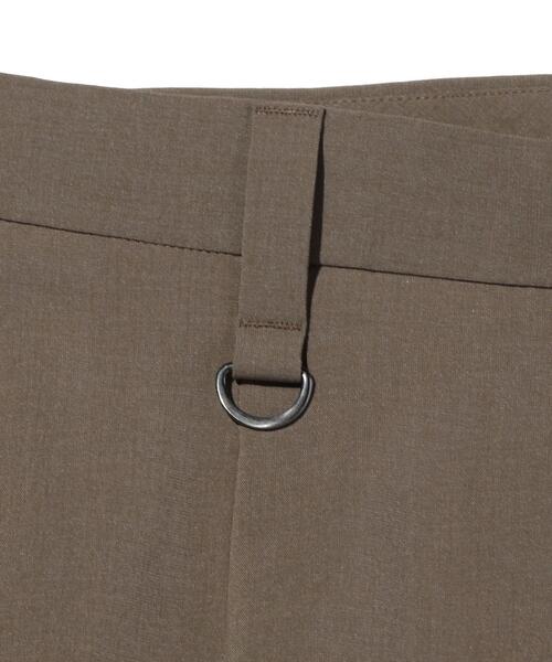 MONKEY TIME（モンキータイム）の「＜monkey time＞ PE TRO WIDE 1P PANTS/ワイドパンツ（スラックス・メンズ・ダークグリーン/ブラウン/ブラック・LARGE/SMALL/MEDIUM）」の4枚目の写真