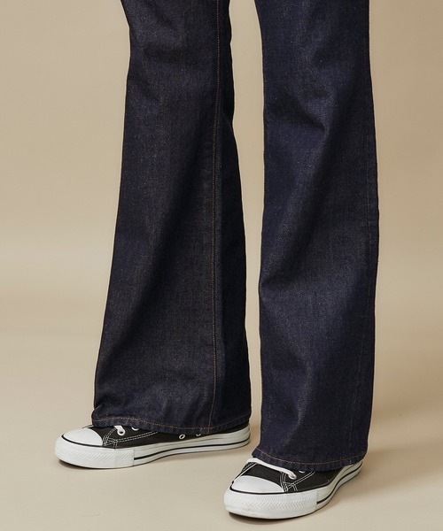 Name. / DENIM FLARE JEANS/ストレートパンツ/1/コットン/インディゴ/NMPT-20AW-004 Name.（ネーム）の「【Name.】DENIM FLARE JEANS/NMPT-20AW-004I