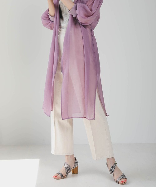 Bou Jeloud（ブージュルード）の「オールストレッチセンタープレスデニムパンツ（デニムパンツ・レディース・ブルー/インディゴブルー/ナチュラル・38/36）」の18枚目の写真