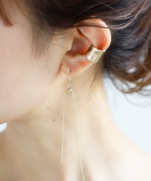 ANEMONE（アネモネ）の「セミマットイヤーカフ（イヤーカフ・レディース・シルバー/ゴールド・FREE）」の2枚目の写真